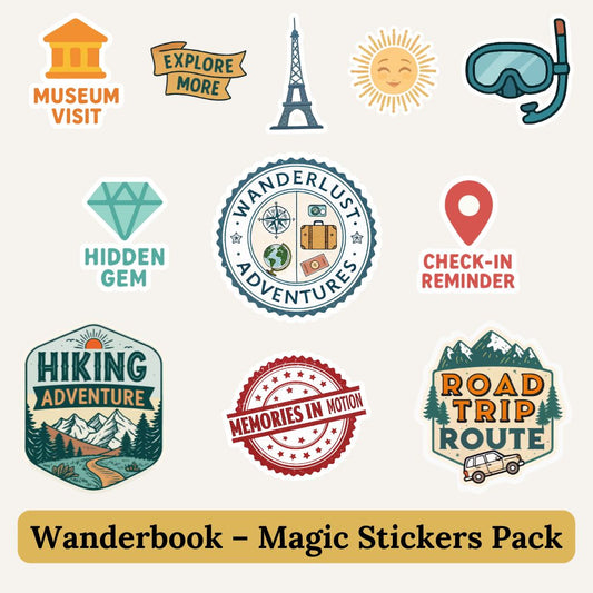 Wanderbook – Magic Stickers Pack